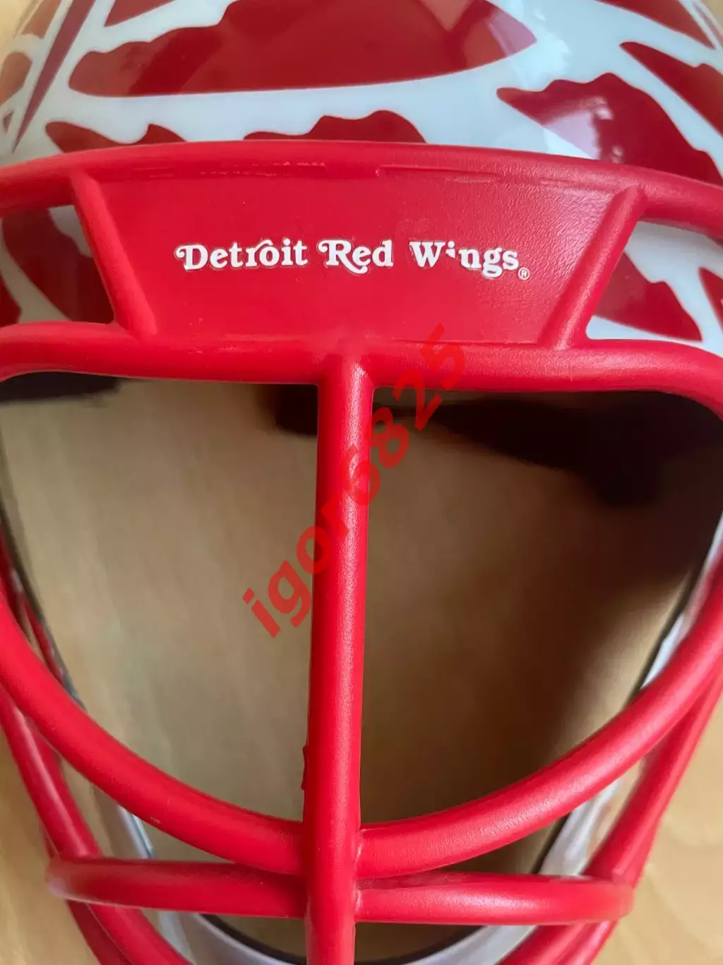 Сувенирная хоккейная маска вратаря Детройт Ред Уингз Detroit Red Wings NHL 5