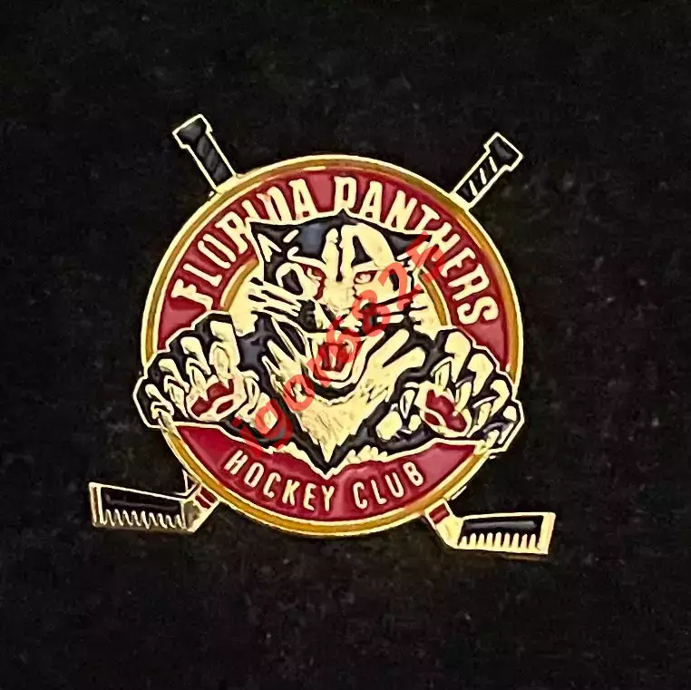 Хоккей. Знак Значок Флорида Пантерз НХЛ Florida Panthers NHL. Вид 4.
