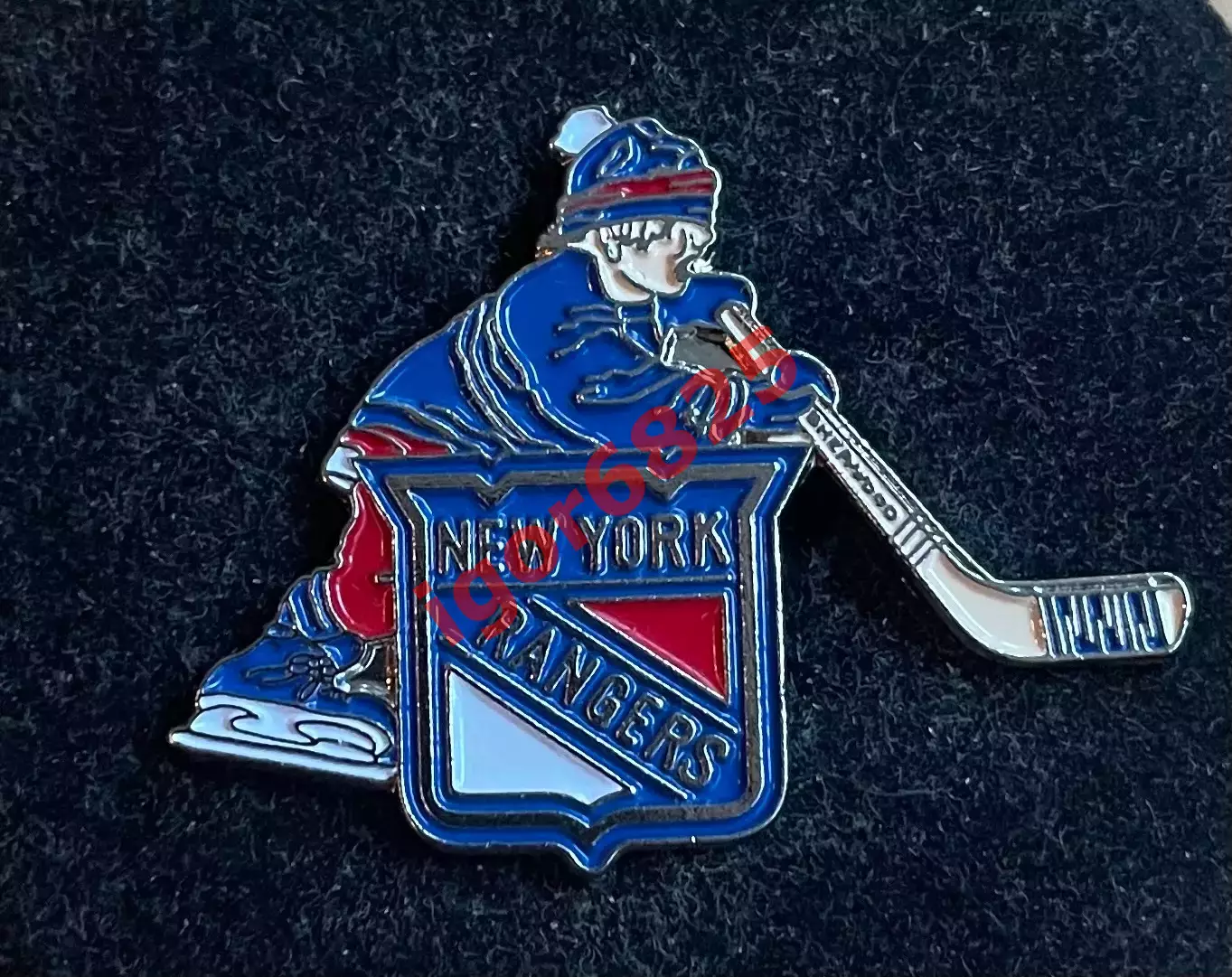 Знак Значок Нью-Йорк Рейнджерс НХЛ New York Rangers, NHL. Серия клубы НХЛ kids.