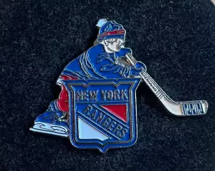 Знак Значок Нью-Йорк Рейнджерс НХЛ New York Rangers, NHL. Серия клубы НХЛ дети.