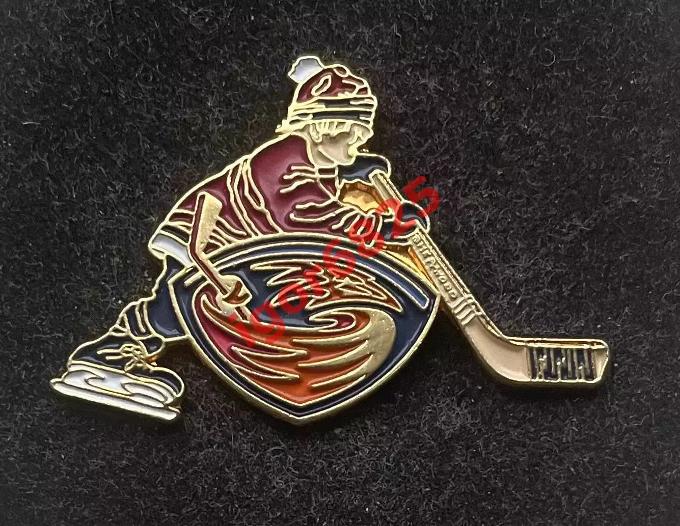 Хоккей. Знак Значок Атланта Трэшерз НХЛ Atlanta Thrashers. Серия клубы НХЛ kids.