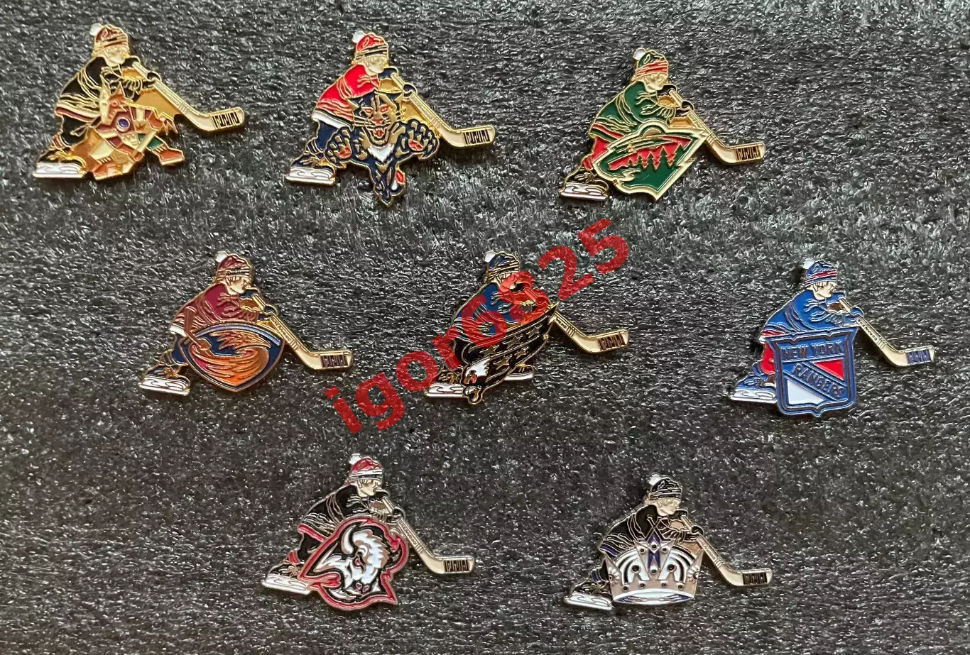 Хоккей. Знак Значок Баффало Сейбрз НХЛ Buffalo Sabres NHL. Серия клубы НХЛ kids. 2