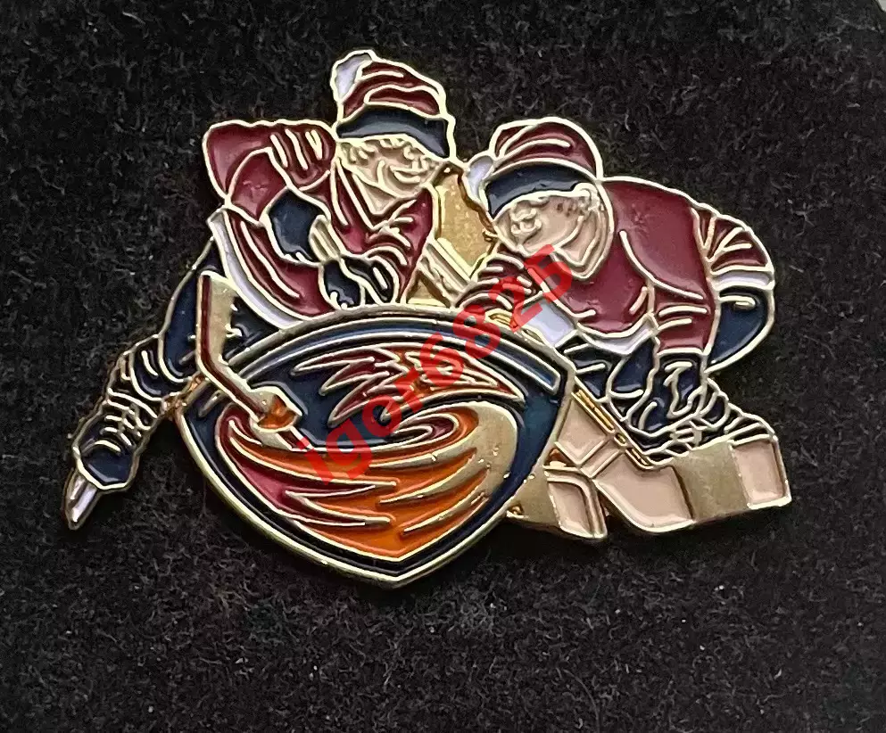 Хоккей Знак Значок Атланта Трэшерз НХЛ Atlanta Thrashers Серия 2 клубы НХЛ kids.