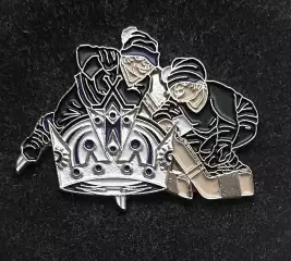 Знак Значок Лос-Анджелес Кингз НХЛ Los Angeles Kings NHL Серия 2 клубы НХЛ kids.
