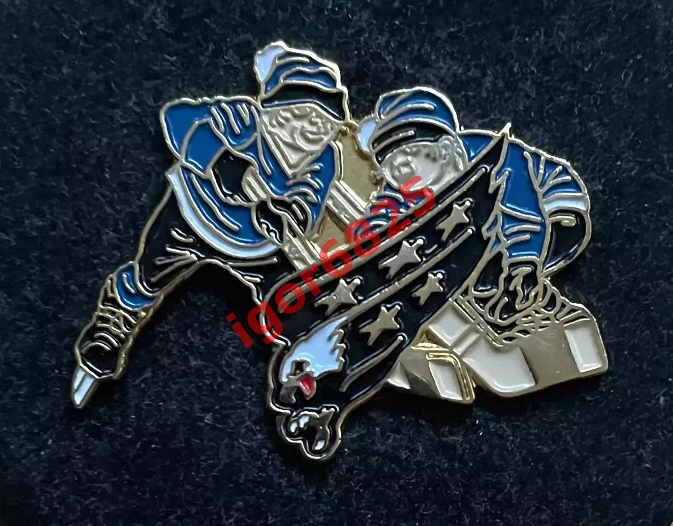 Знак Значок Вашингтон Кэпиталс Washington Capitals NHL. Серия 2 клубы НХЛ kids. 2