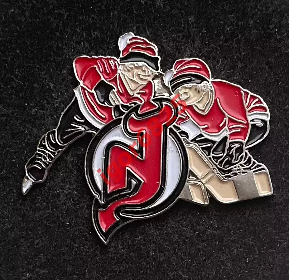 Знак Значок Нью-Джерси Девилз НХЛ New Jersey Devils NHL. Серия 2 клубы НХЛ kids.