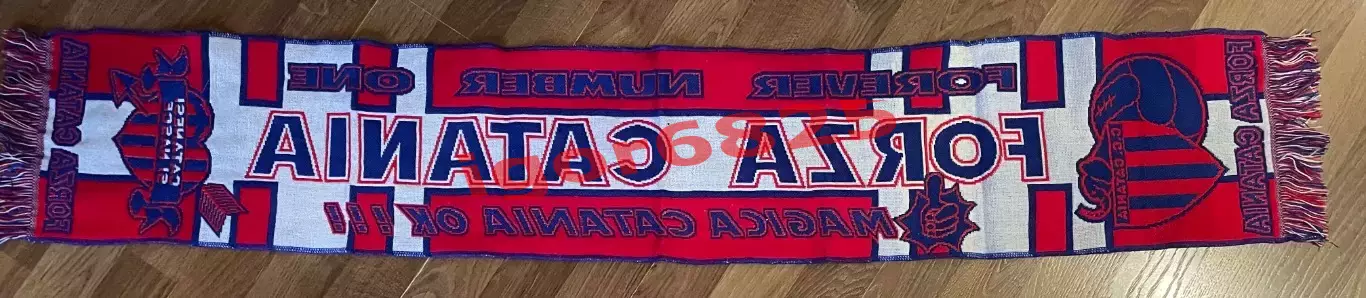 Футбол. Оригинальный фирменный шарф ФК Катания Италия 4