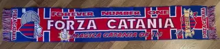 Футбол. Оригинальный фирменный шарф ФК Катания Италия
