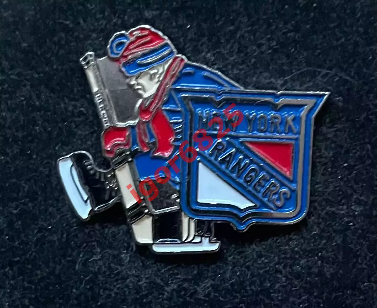 Знак Значок Нью-Йорк Рейнджерс НХЛ New York Rangers, NHL Серия 4 клубы НХЛ kids.