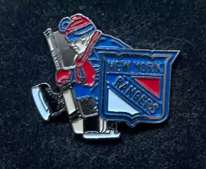 Знак Значок Нью-Йорк Рейнджерс НХЛ New York Rangers, NHL Серия 4 клубы НХЛ kids.