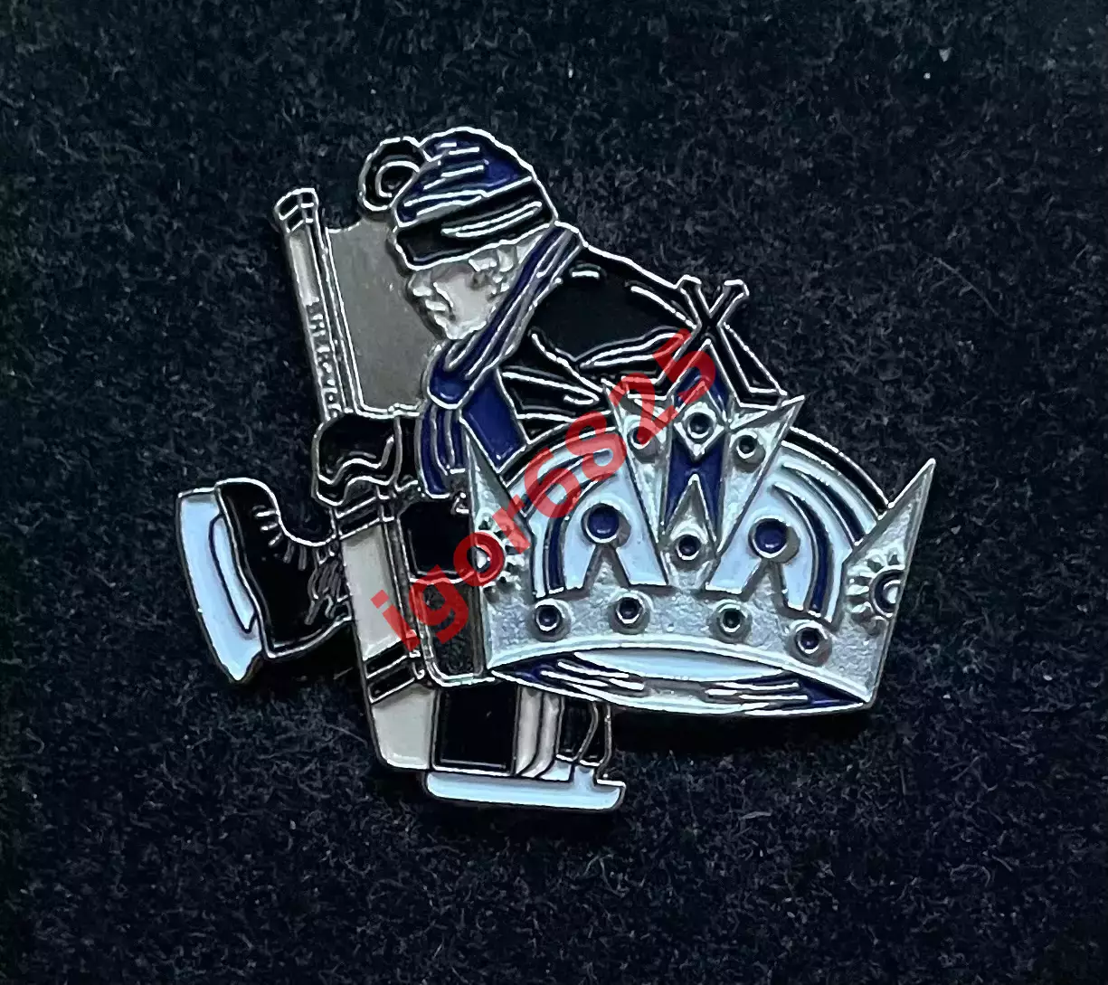 Знак Значок Лос-Анджелес Кингз НХЛ Los Angeles Kings NHL Серия 4 клубы НХЛ kids.