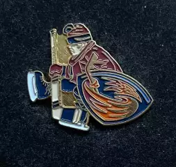 Хоккей Знак Значок Атланта Трэшерз НХЛ Atlanta Thrashers Серия 4 клубы НХЛ kids.