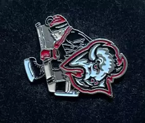 Хоккей Знак Значок Баффало Сейбрз НХЛ Buffalo Sabres NHL Серия 4 клубы НХЛ kids.