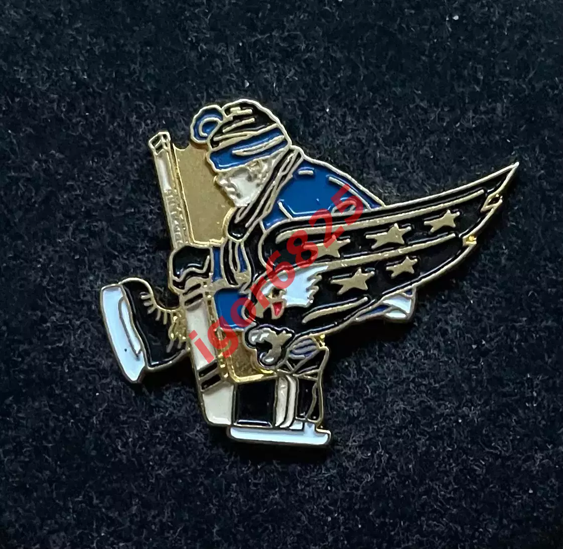 Знак Значок Вашингтон Кэпиталс Washington Capitals NHL. Серия 4 клубы НХЛ kids.