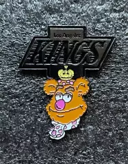 Хоккей Знак Значок Лос-Анджелес Кингз НХЛ Los Angeles Kings NHL. Серия талисман