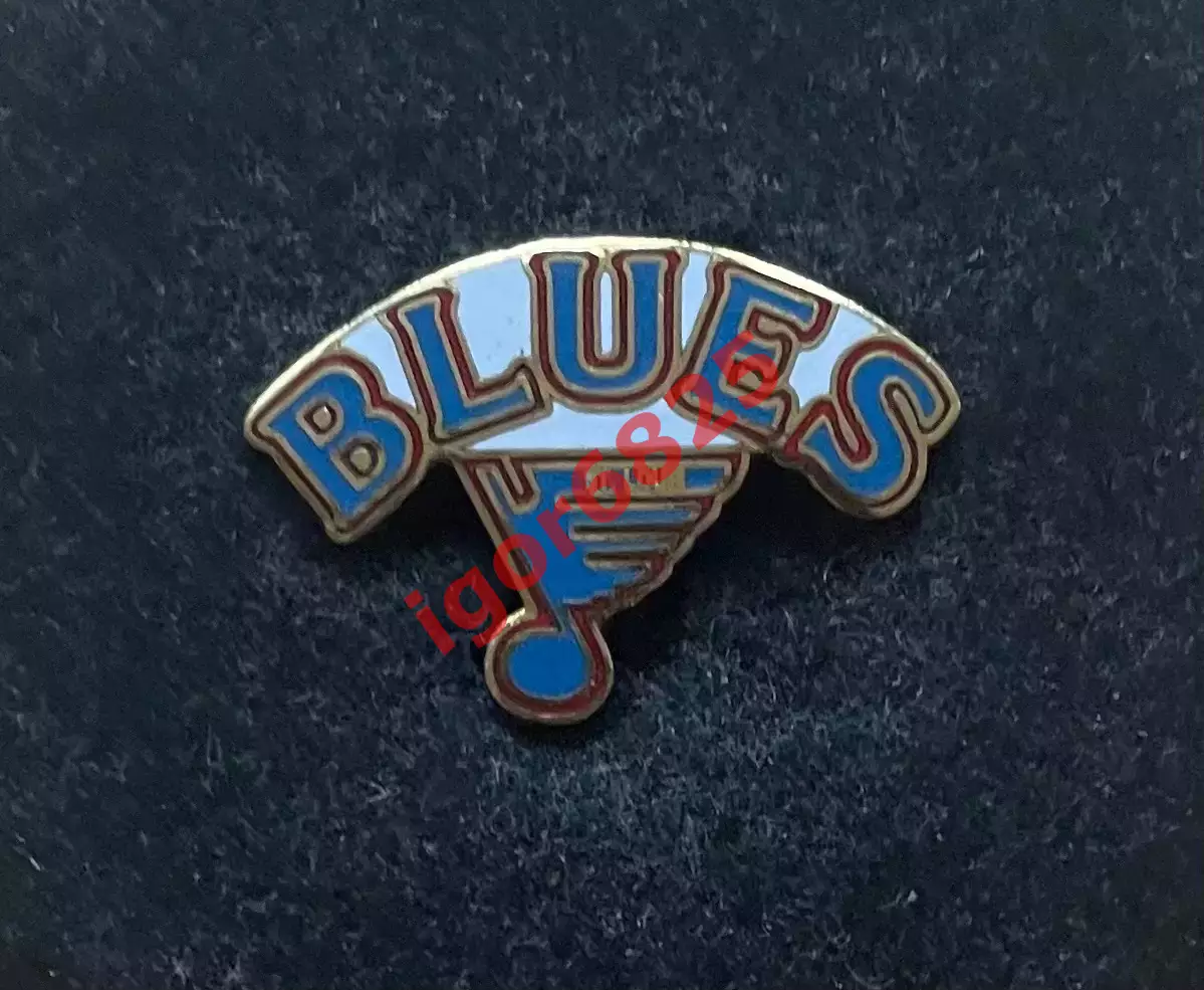 Хоккей. Знак Значок. Сент-Луис Блюз НХЛ. St. Louis Blues NHL.