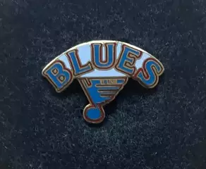 Хоккей. Знак Значок. Сент-Луис Блюз НХЛ. St. Louis Blues NHL.