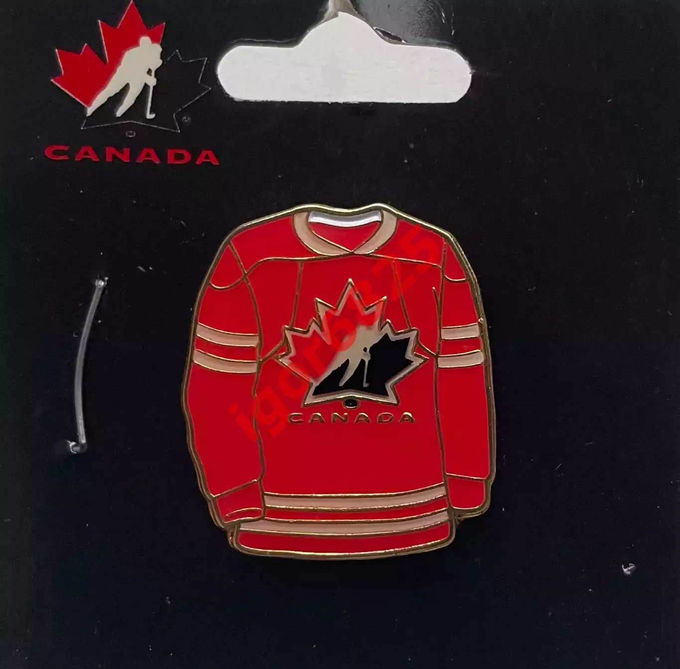 Хоккей Знак Значок Сборная Канада Canada Team джерси, красная форма