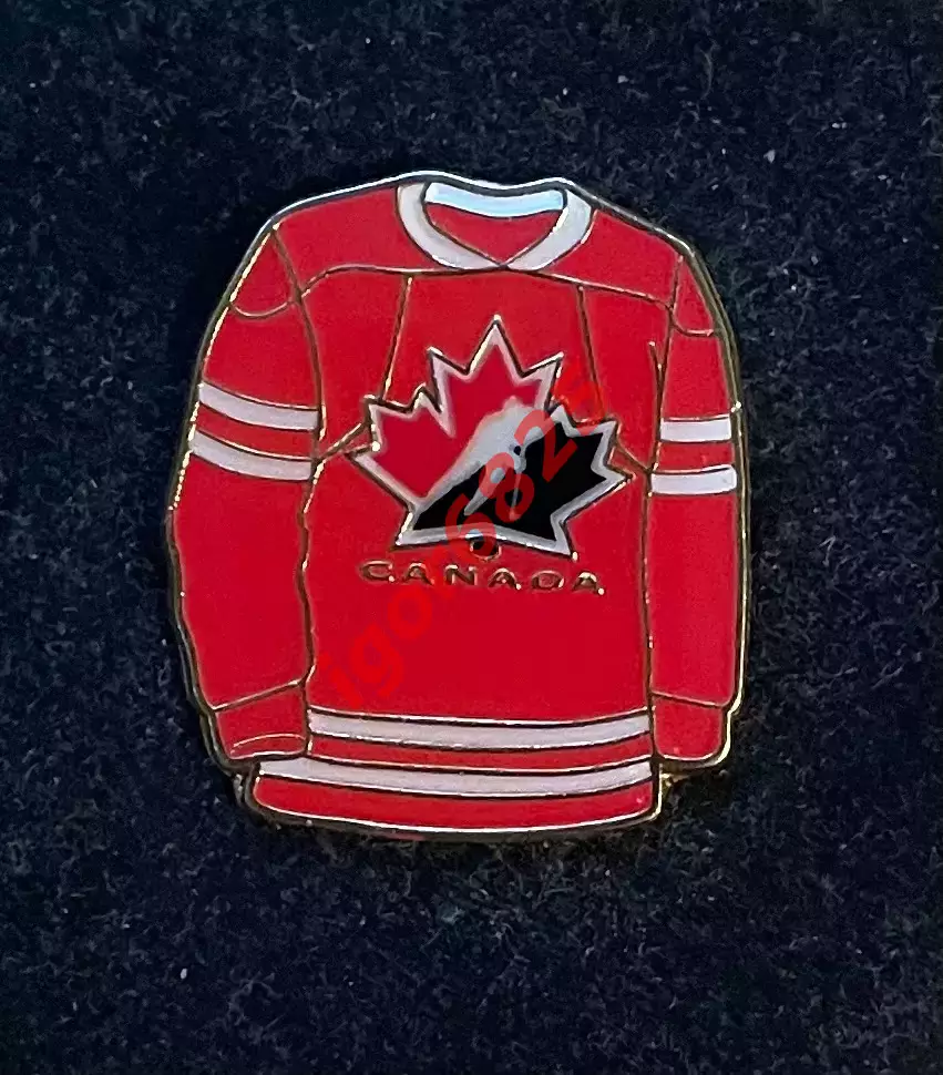 Хоккей Знак Значок Сборная Канада Canada Team джерси, красная форма 4
