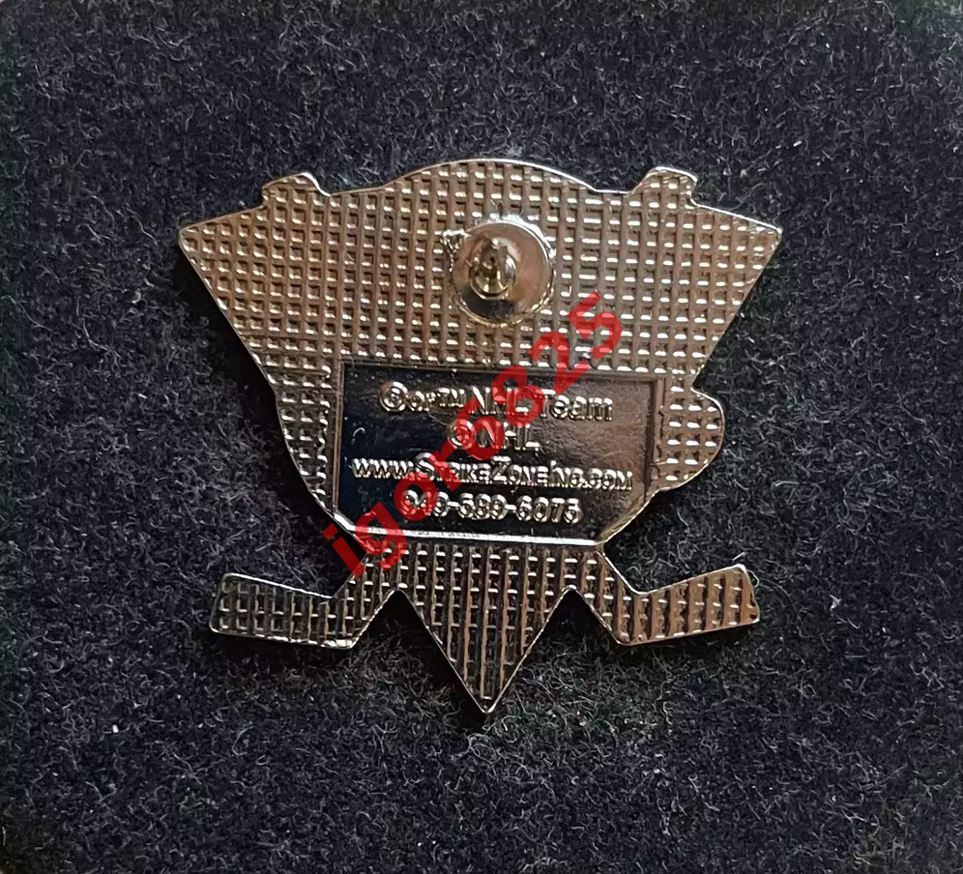 Хоккей Знак Значок Анахайм Майти Дакс НХЛ Anaheim Mighty Ducks NHL Эмблема клуба 1