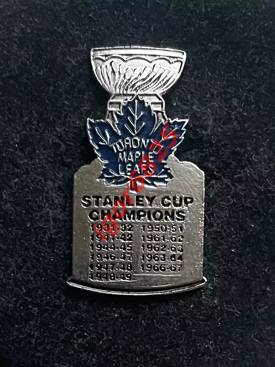 Знак значок Торонто Мейпл Лифс НХЛ Toronto Maple Leafs NHL STANLEY CUP CHAMPIONS