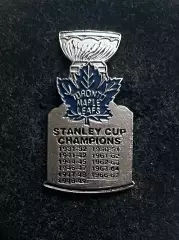 Знак значок Торонто Мейпл Лифс НХЛ Toronto Maple Leafs NHL STANLEY CUP CHAMPIONS