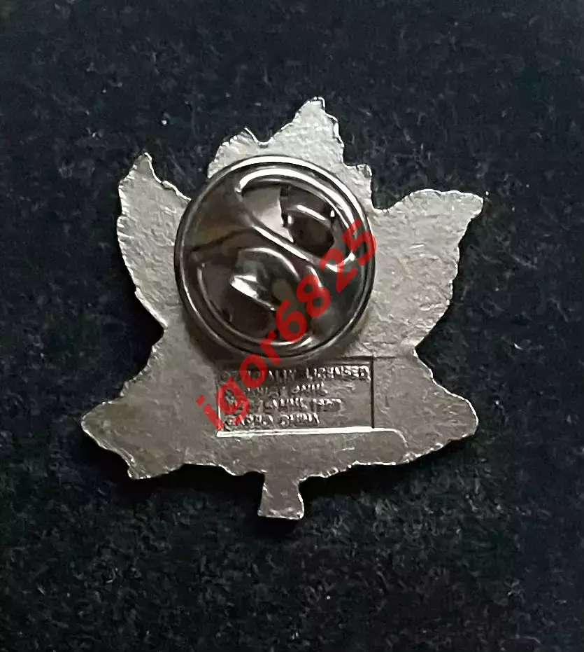 Знак значок Торонто Мейпл Лифс НХЛ Toronto Maple Leafs NHL. Эмблема, вид 2. 2