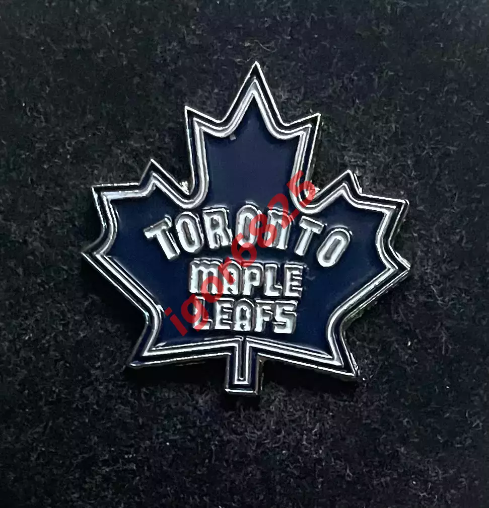 Знак значок Торонто Мейпл Лифс НХЛ Toronto Maple Leafs NHL. Эмблема, вид 3.