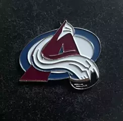 Хоккей Знак Значок Колорадо Эвеланш НХЛ Colorado Avalanche. NHL Эмблема клуба