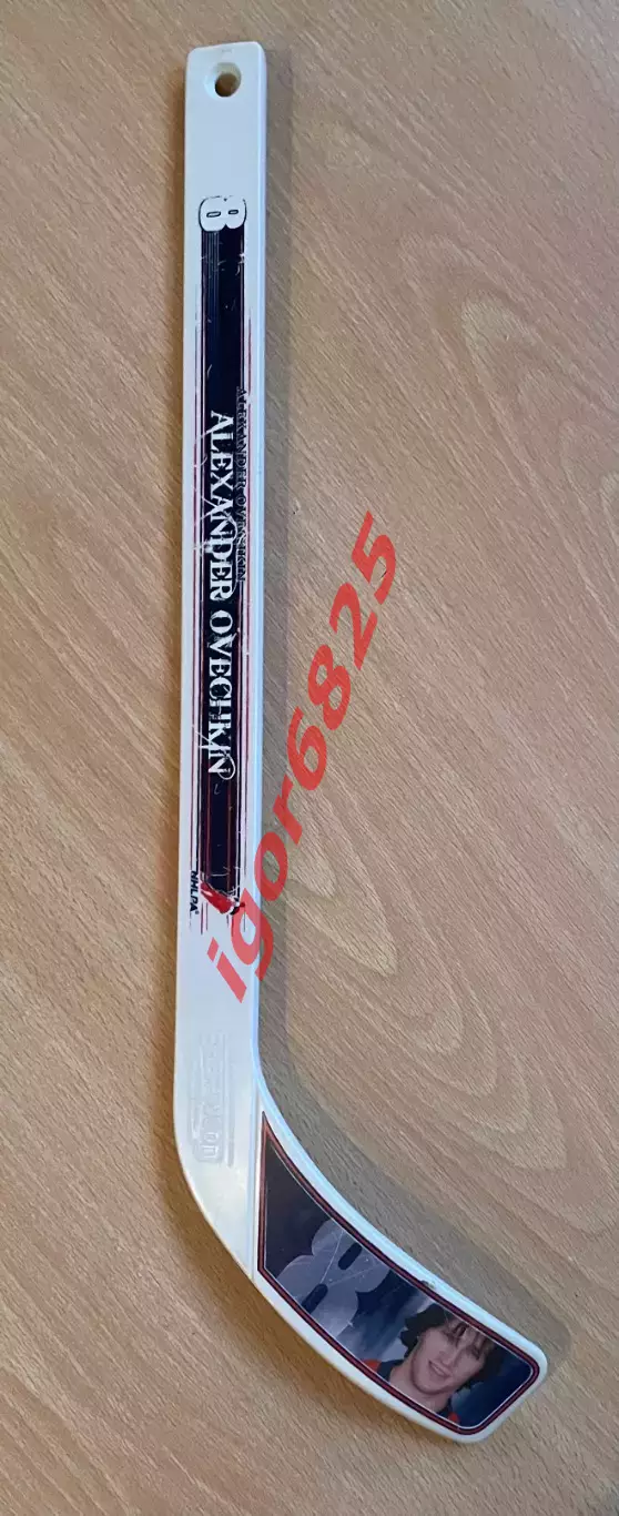 Клюшка сувенирная с загибом ОВЕЧКИН ALEXANDER OVECHKIN NHL Washington Capitals