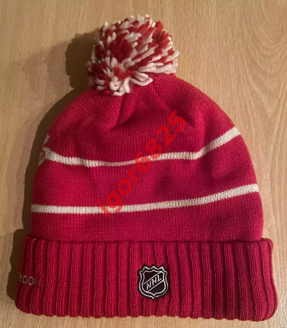 Шапка зимняя Детройт Ред Уингз НХЛ Detroit Red Wings NHL Winter Classic. Reebok 1
