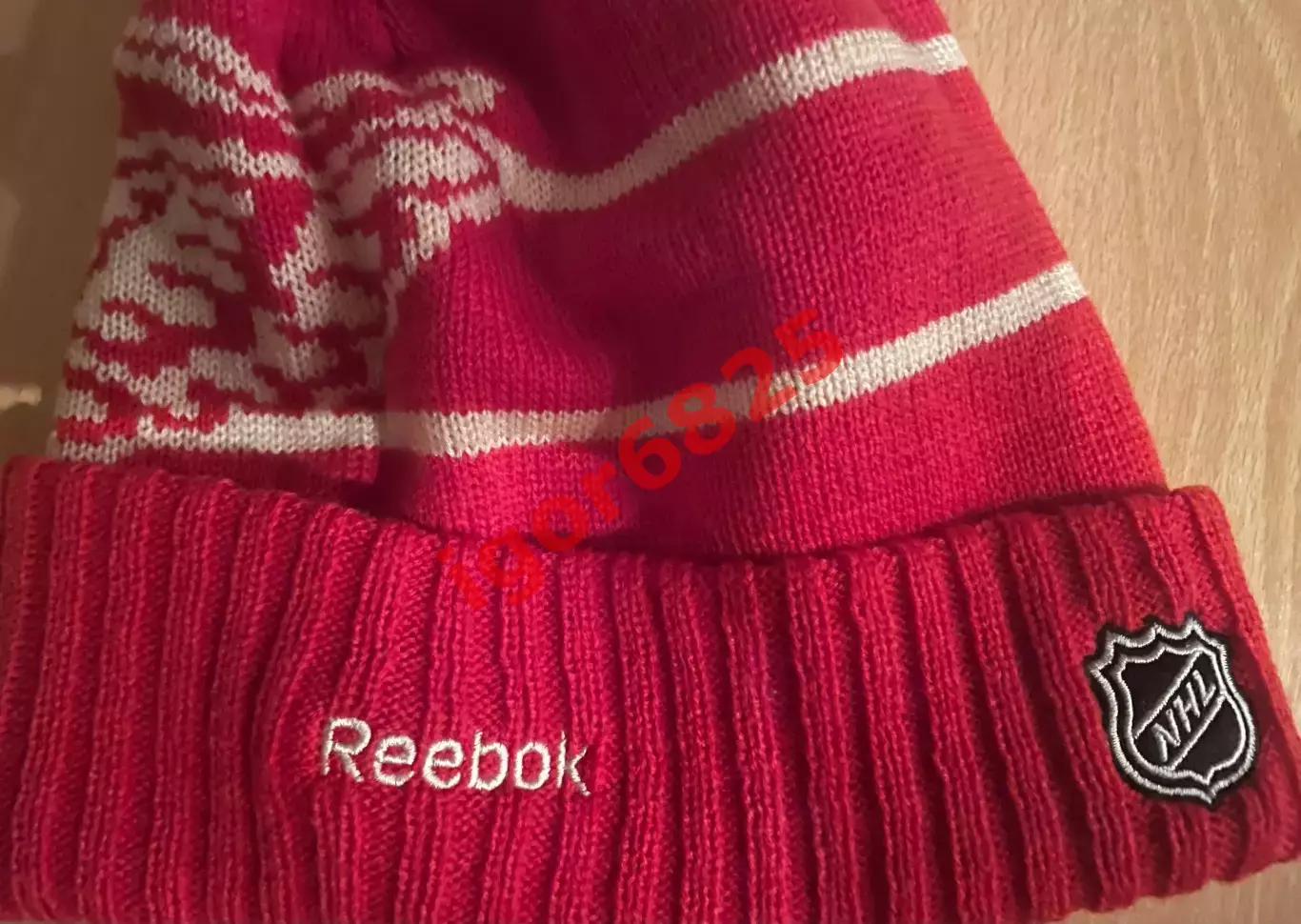 Шапка зимняя Детройт Ред Уингз НХЛ Detroit Red Wings NHL Winter Classic. Reebok 2