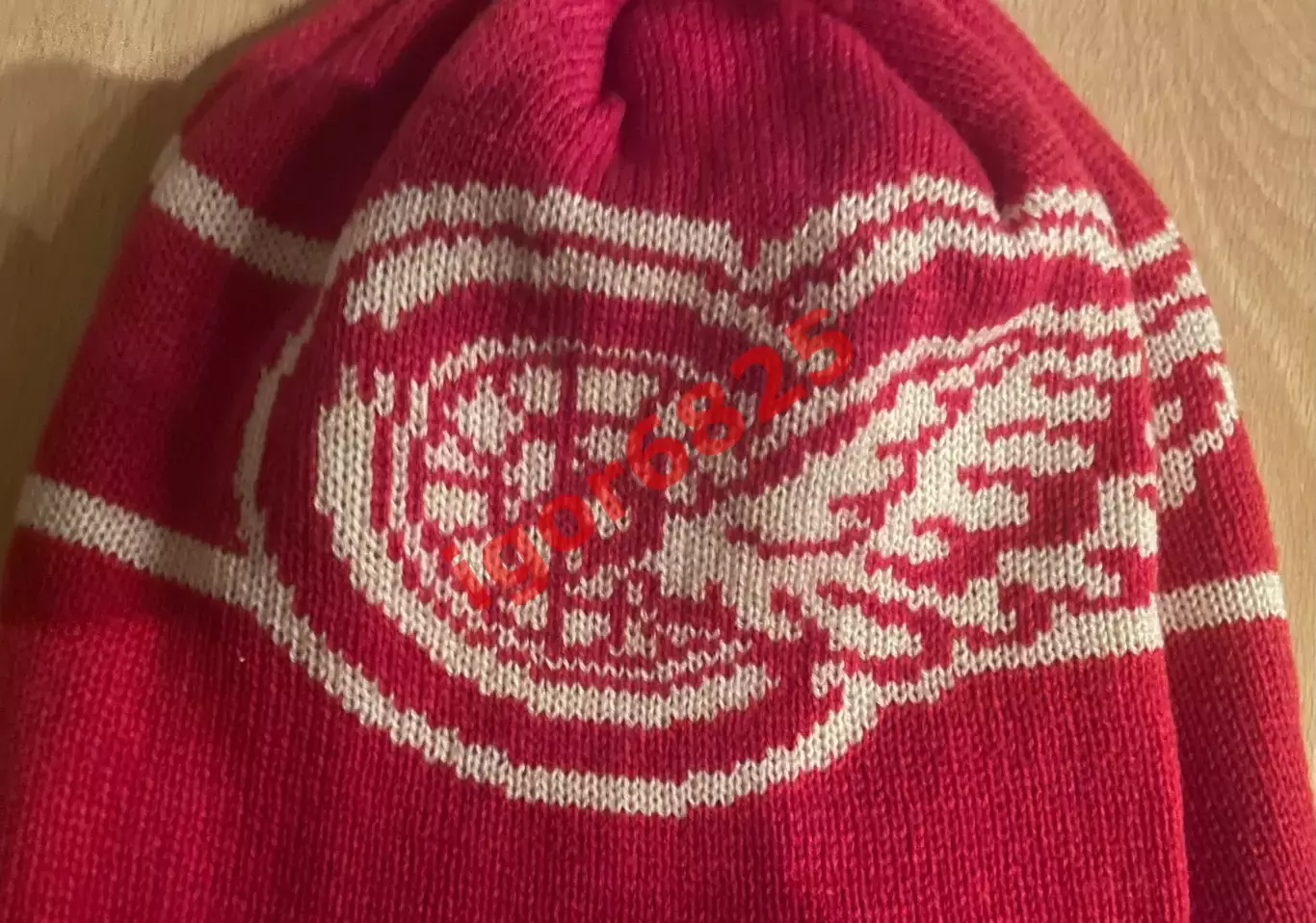 Шапка зимняя Детройт Ред Уингз НХЛ Detroit Red Wings NHL Winter Classic. Reebok 4