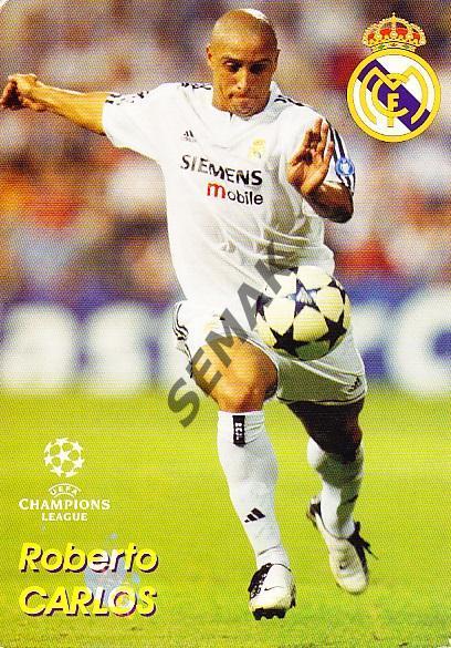 Карточка - Роберто Карлос Реал Мадрид