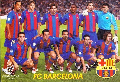 Карточка - ФК Барселона Испания