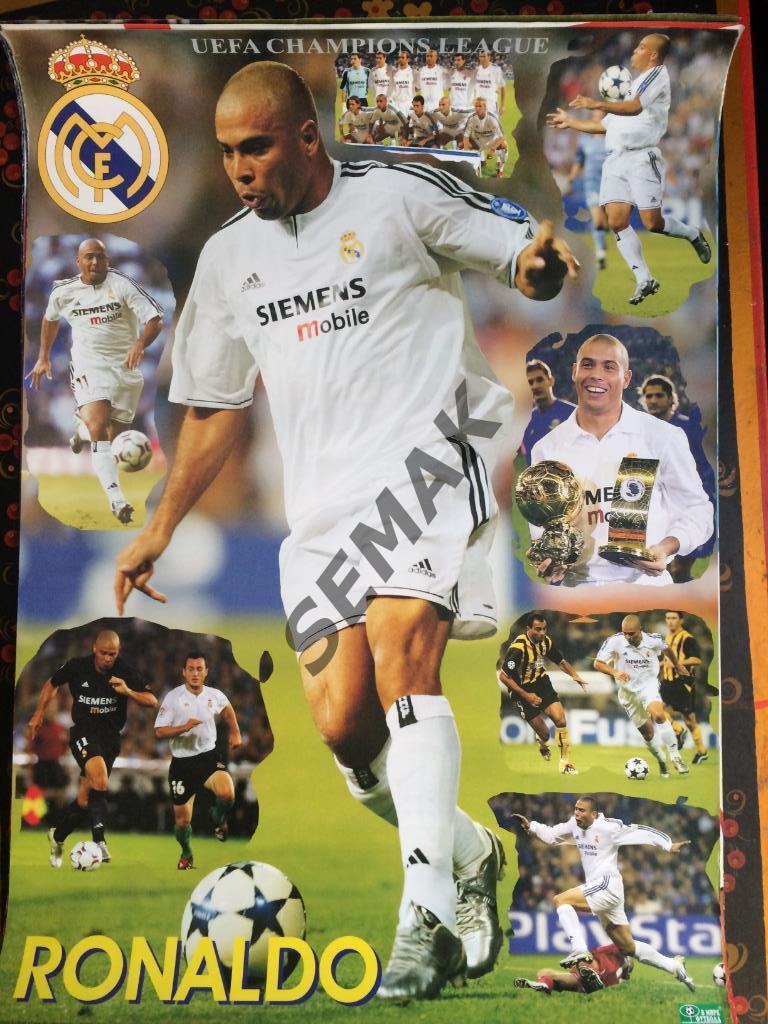 Постер. Роналдо/Реал Мадрид - 2006