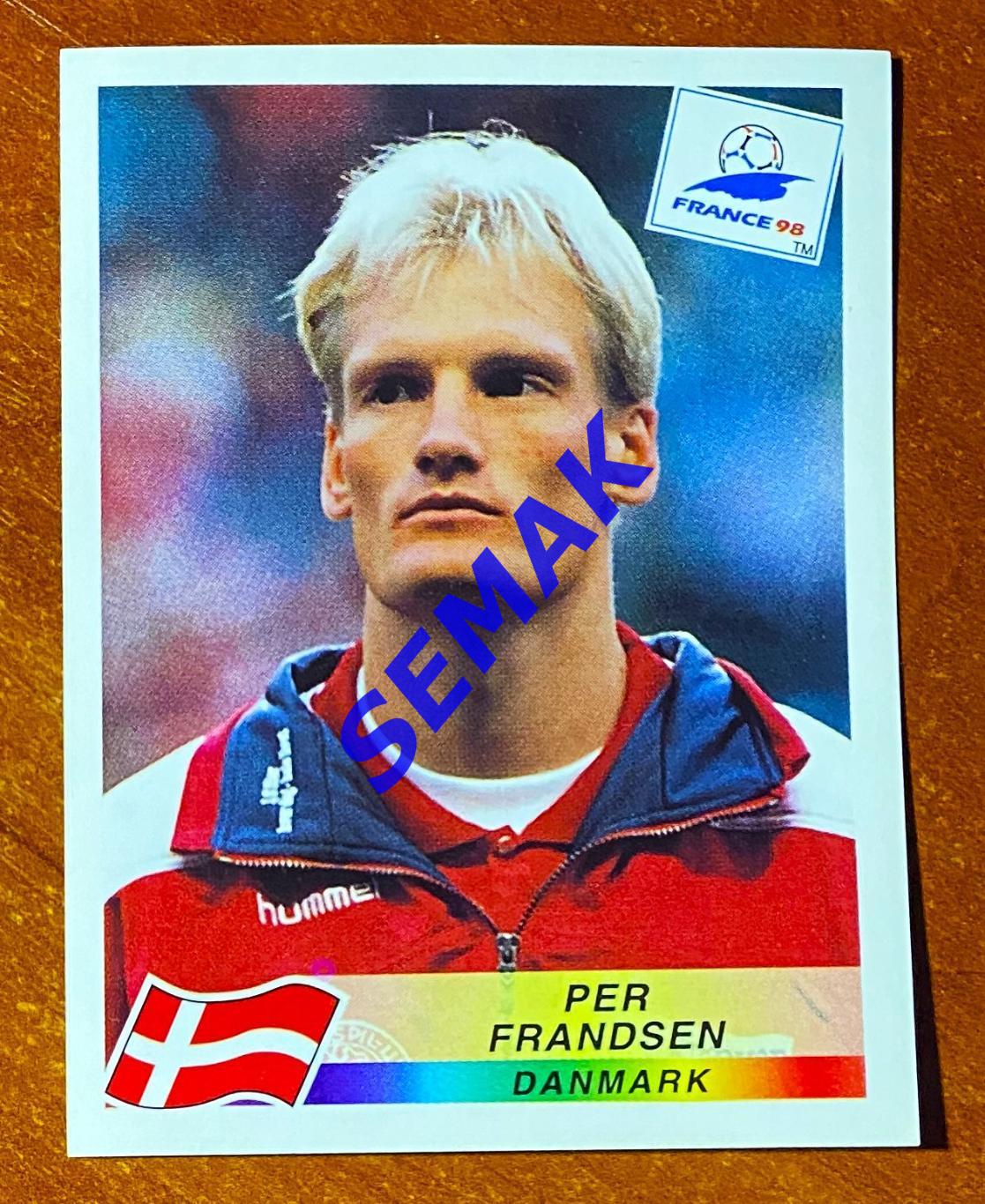 Panini-Панини - №221. Чемпионат Мира - Франция/France - 1998