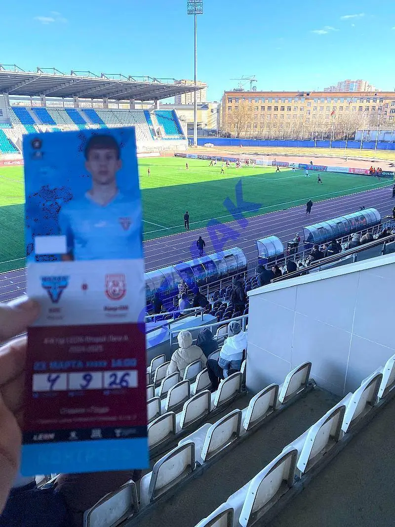 Велес - Машук-КМВ Пятигорск - 23.03.2025. Билет Футбол 6