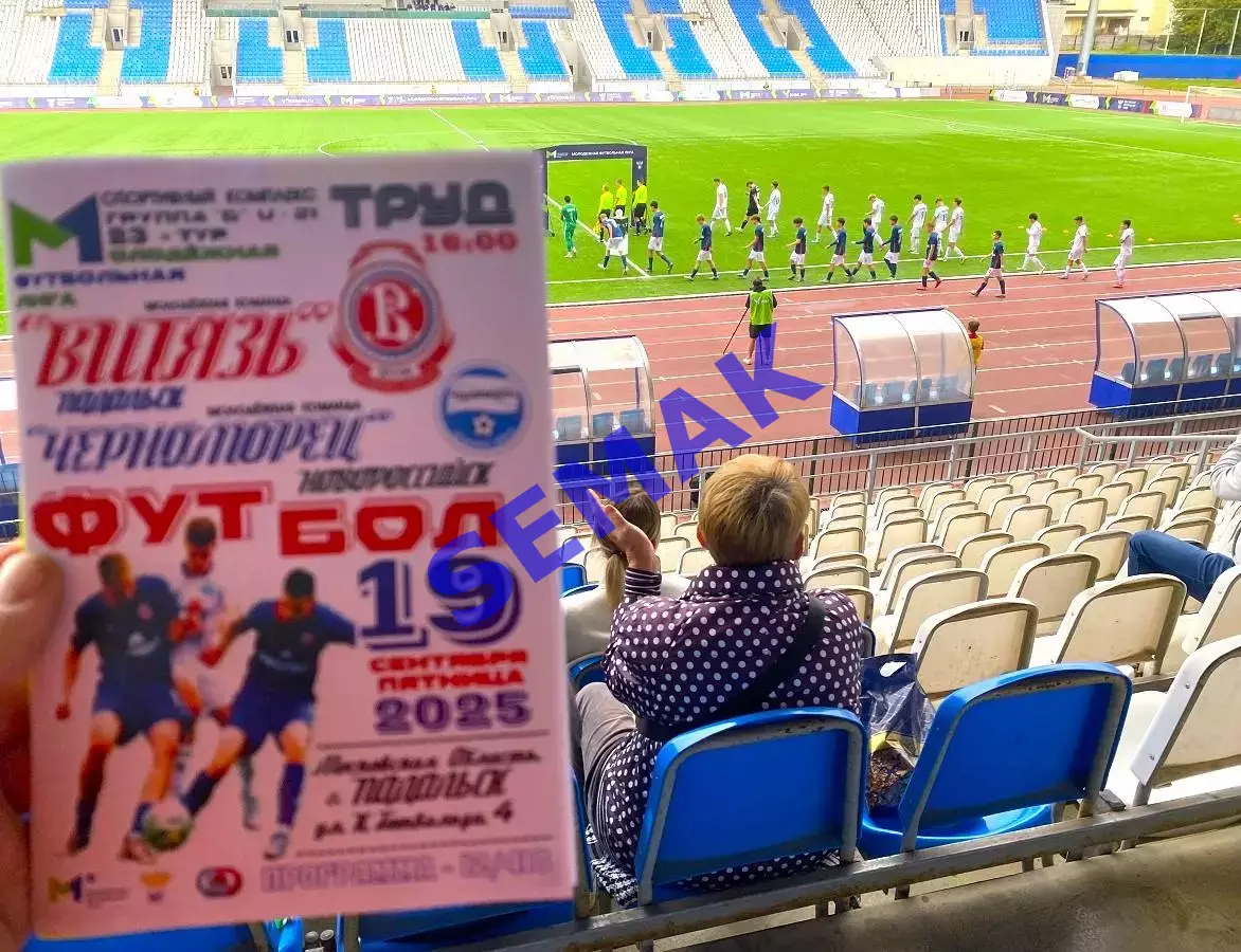 Витязь-М Подольск - Черноморец-М Новороссийск - 19.09.2025 МФЛ 5