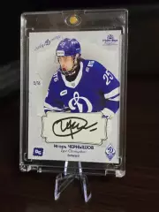 Игорь ЧЕРНЫШОВ карточка с автографом из коллекции DG Динамо Москва