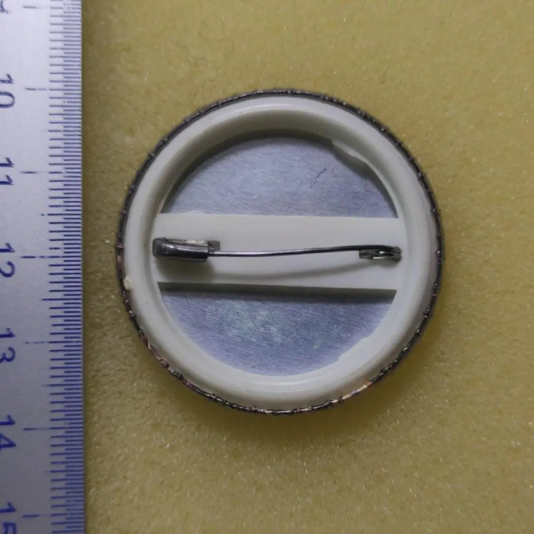 Закатной значок группа Ария. Кипелов, Холстинин, Дубинин. Музыка, хард-рок метал 1