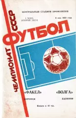 Факел Воронеж - Волга Калинин 1988