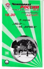 Амкар Пермь - Факел Воронеж 2002