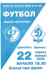 Факел Воронеж - Динамо Брянск 2009