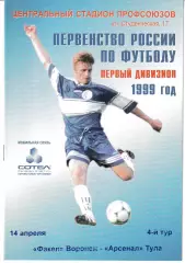 Факел Воронеж - Арсенал Тула 1999