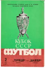 Торпедо Москва - Шахтер Донецк 1986Кубок СССР