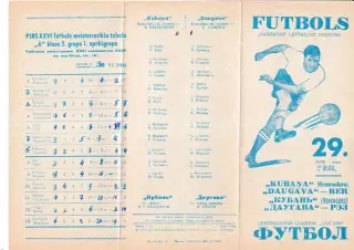 Даугава Рига - Кубань 1964
