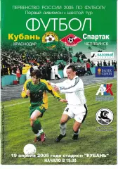 Кубань Краснодар - Спартак Челябинск 2005