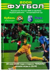Кубань Краснодар - Лада Тольятти 2006