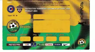 Кубань Краснодар - Зенит Санкт-Петербург 2009